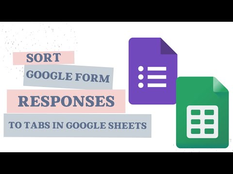 📌 Auto-Sort Google Form Responses into Tabs in Google Sheets! 🚀