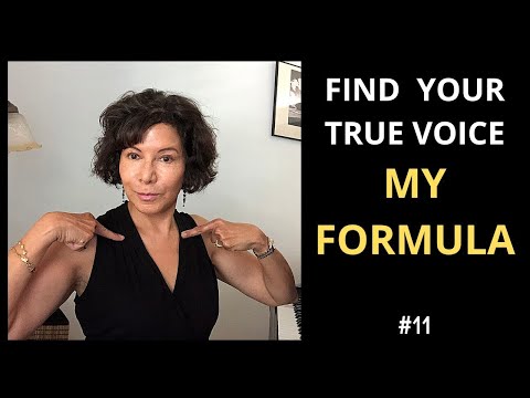 Find Your True Singing Voice - YOUR UNIQUE SOUND!  My 6 STEPS!