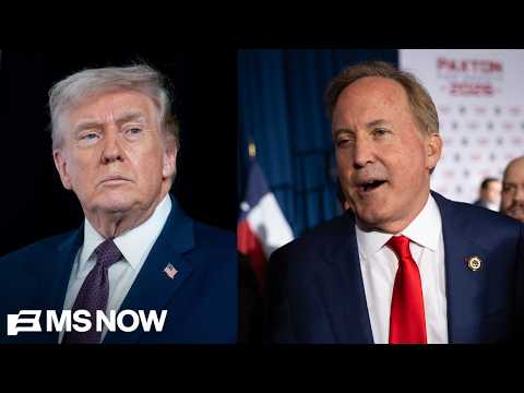 ‘Desperate’: Political analyst on Ken Paxton’s Senate campaign efforts pandering to President Trump