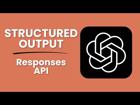How to get Structured Output using AI (EASY!)