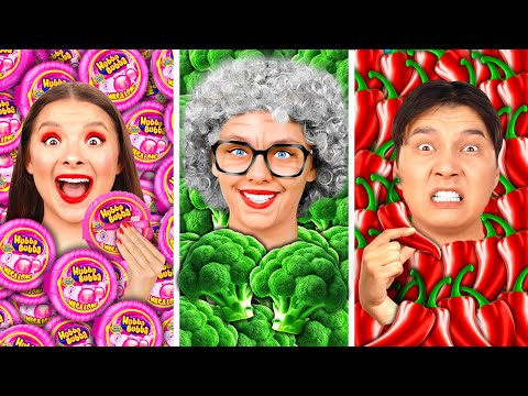 極限捉迷藏挑戰 和奶奶 Crazy DO