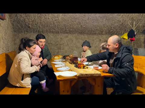 Carpathian Family Life 🏔️♨️ Outdoor Chan, Smoked Fish & Happy Mountain Evening ❤️