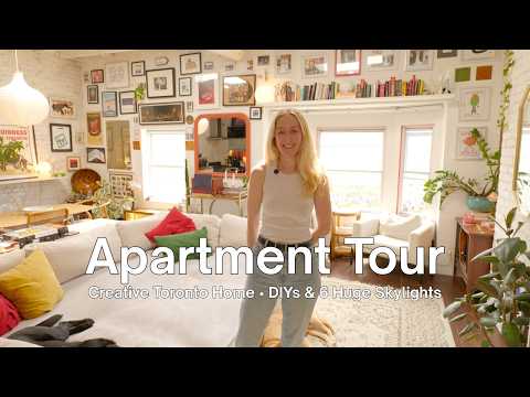 What It’s Like Living in an Apartment Above a Store in Toronto – FULL TOUR