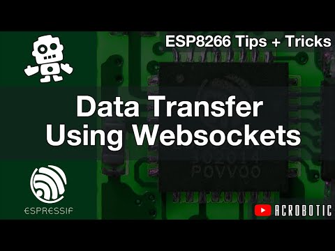 ESP8266 Web Server and Websockets Using Arduino IDE (Mac OSX and Windows) | vs. AJAX and HTTP