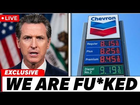 California Governor FREAKS OUT As Chevron FLED California Seeing This Coming..Now Gas Will Hit $8!