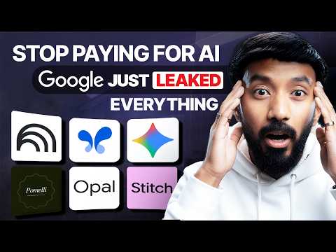 Google's SECRET 7 AI Tools Just DESTROYED ChatGPT (100% FREE Stack)