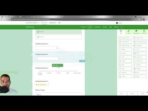 ArcGIS Survey123 | Design survey | Add controls & publish | ArcGIS Mastery