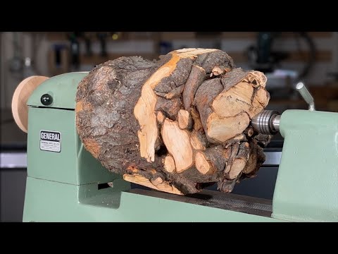Woodturning- The Almond Root