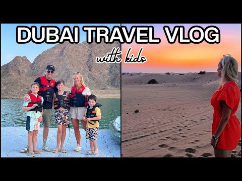 WE'RE IN DUBAI! ✈️☀️ FAMILY TRAVEL VLOG + NOT WHAT I EXPECTED!  Emily Norris AD