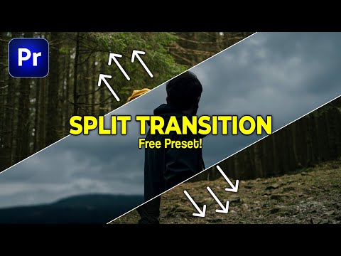 How to Create Smooth Split Screen Transition in Adobe Premiere Pro