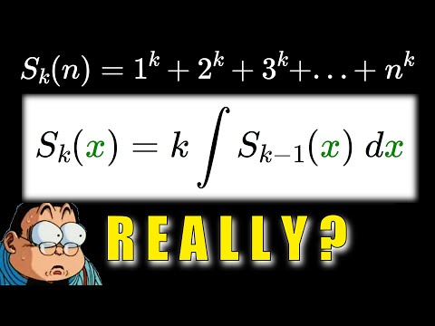 Power Sum Formulas - LEAST recursive method #SoME3