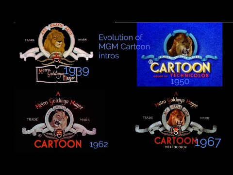 Evolution of MGM Cartoon intros (1930-1967)