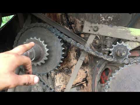 ‼️Combine Niva SK-5, Drum sprockets❓Or CVTs, for grain.👍