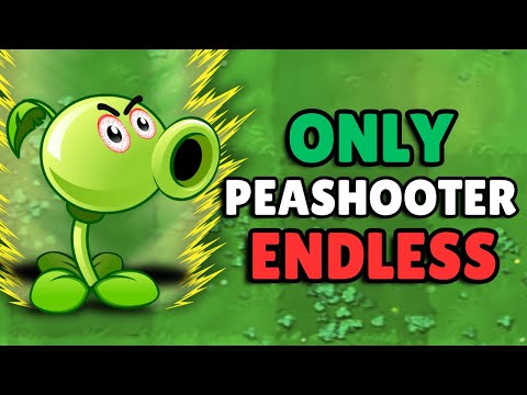 How Long Can A MAX Level Peashooter Survive In PvZ2 Endless?