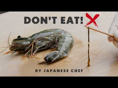 STOP Ruining Shrimp ❌ Remove Veins in Seconds with a Toothpick! ✅ | Japanese Chef