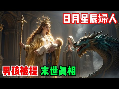 啟示錄12章驚天秘密！身披日月星辰的神秘婦人到底是誰？男孩子被提的真相震撼全球！ #啟示錄 #聖經預言 #末世預言 #啟示錄12章 #得勝者 #被提 #大紅龍 #聖經解密 #基督教 #屬靈爭戰