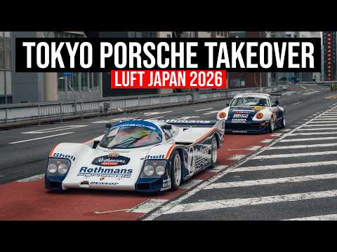 The Porsche Show That Shut Down Tokyo | Luftgekühlt Japan