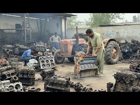 Ancient Repair Method Saves a Modern Engine Block