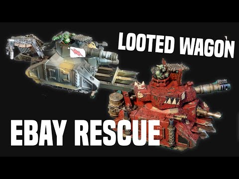 40k Ork ebay Rescue | Watch Da Big Mek fix up this looted wagon