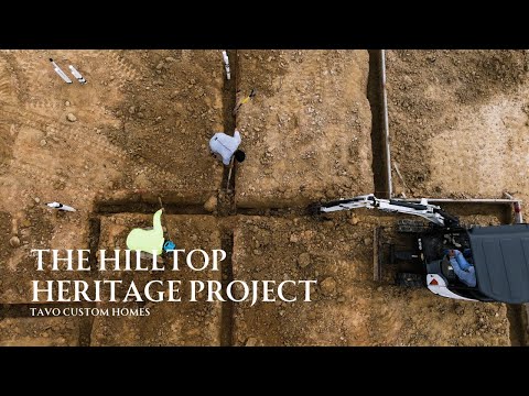 Shaping the Land: Preparing the Footing on Our Hilltop Heritage Project!
