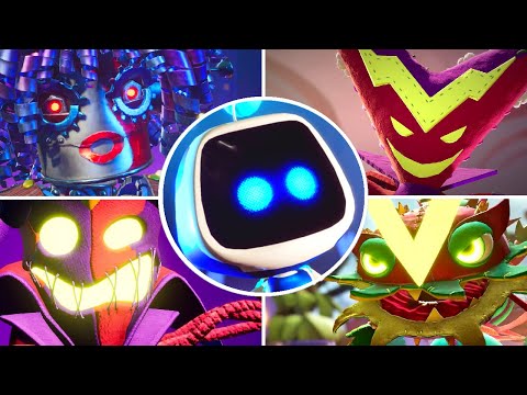 ASTRO BOT A Big Adventure - All World Bosses (2-Player)