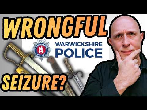 Did UK Police SEIZE Antique Sword & Bayonet Collection WRONGLY?