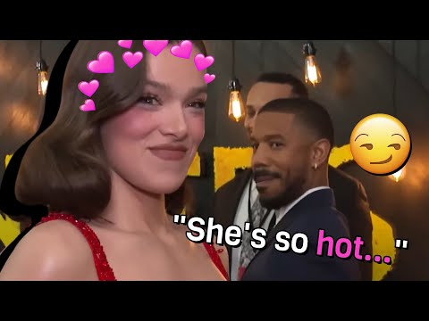 hailee steinfeld and michael b. jordan flirting for 4.5 minutes straight