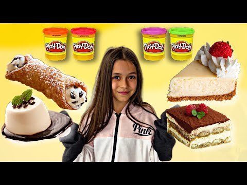 Making Italian Desserts With Play-Doh !!