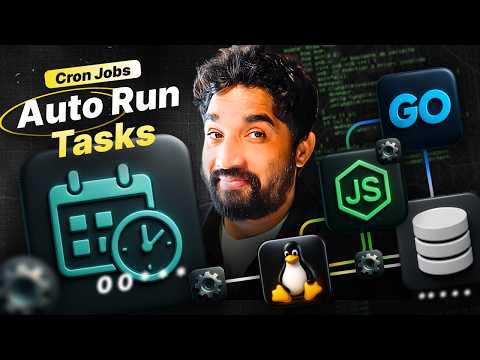 CRON JOB Crash Course - Automate Anything in the Backend | Explained in Hindi | Day 67/100
