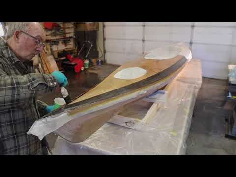 Stitch And Glue Kayak #woodworking #kayak #boatbuild #handmadecraft
