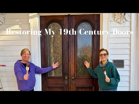 Restoring My Victorian Doors & Making PERFECT Apple Fritters!