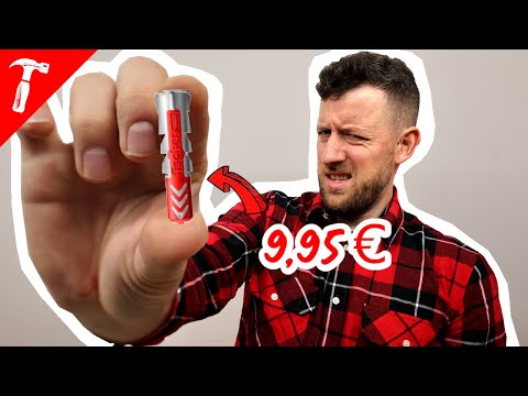 🔩 Schwerste Lasten an RIGIPS |  FISCHER, TOX oder NONAME | der stärkste Gipskarton Dübel der Welt!