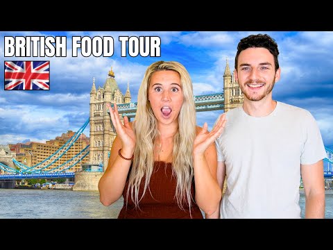 Americans Try Modern British Food For the FIRST TIME!