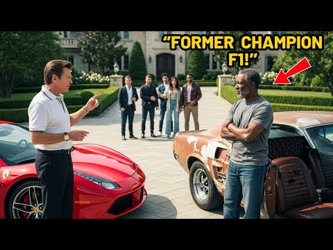 He Mocked the Black Man’s Beat-Up Car — Didn’t Know He Was Racing a Former F1 Champion
