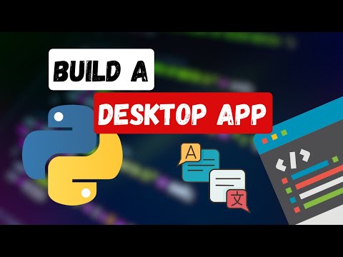 Build a Python Desktop Application in Minutes | Python GUI tutorial | Code with Josh