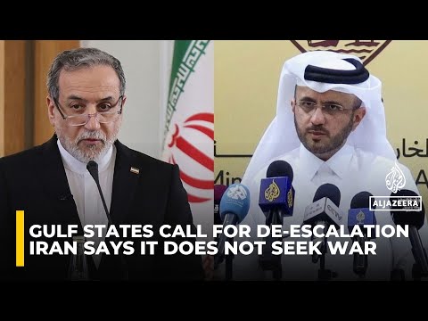 Gulf states push diplomacy as Iran vows war will end only on its terms