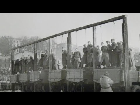 Public Execution Of German Soldiers On The Soviet Gallows