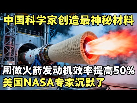 中国科学家创造最神秘材料, 用做先进火箭发动机推力效率提高50%, 美国NASA专家沉默了｜科学边界