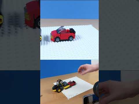 Animating Steamroller vs LEGO Car