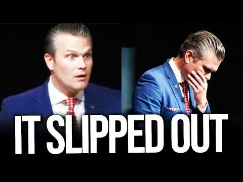 Pete Hegseth Lets It Slip and Ruins Everything