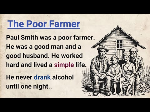 Learn English through Stories Level 3 ⭐ A Poor Farmer - Improve your English | English Audio Podcast