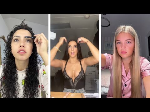 GRWM FOR COLLEGE ! | get ready with me for college TikTok compilation 
