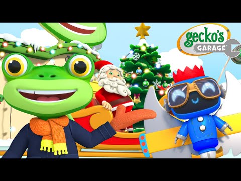 ❄️ Jingle Bus Christmas Song! 🎄 | Gecko's Songs 🎶 | Cartoons For Kids | Toddler Fun Learning
