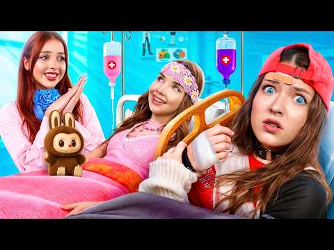 Jó anya vs rossz anya a kórházban! A lányom túléli a legrosszabb anyát