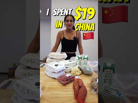 What $19 buys you in China 🇨🇳