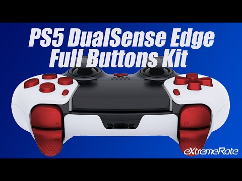 eXtremeRate PS5 DualSense EDGE Full Buttons Kit