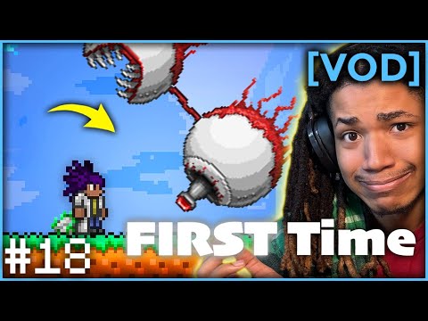 Finally Beating Terraria for The FIRST Time [VOD] #18
