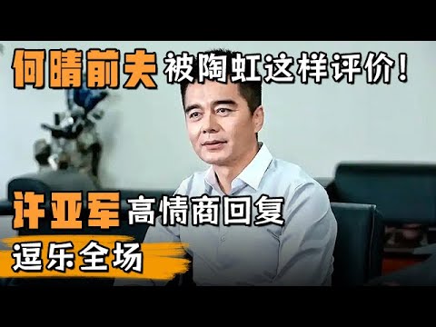 何晴前夫被陶虹这样评价!许亚军现场高情商回复,逗乐全场【明星风云路】