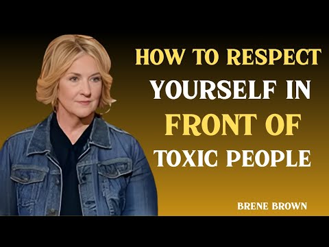 “HOW TO RESPECT YOURSELF IN FRONT OF TOXIC PEOPLE | Brené Brown Motivation || Speech By Alan Watts”