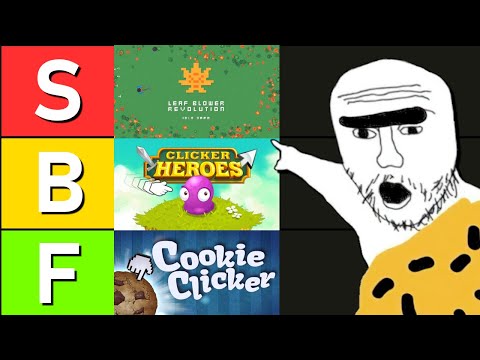 The ULTIMATE Clicker Games Tier List